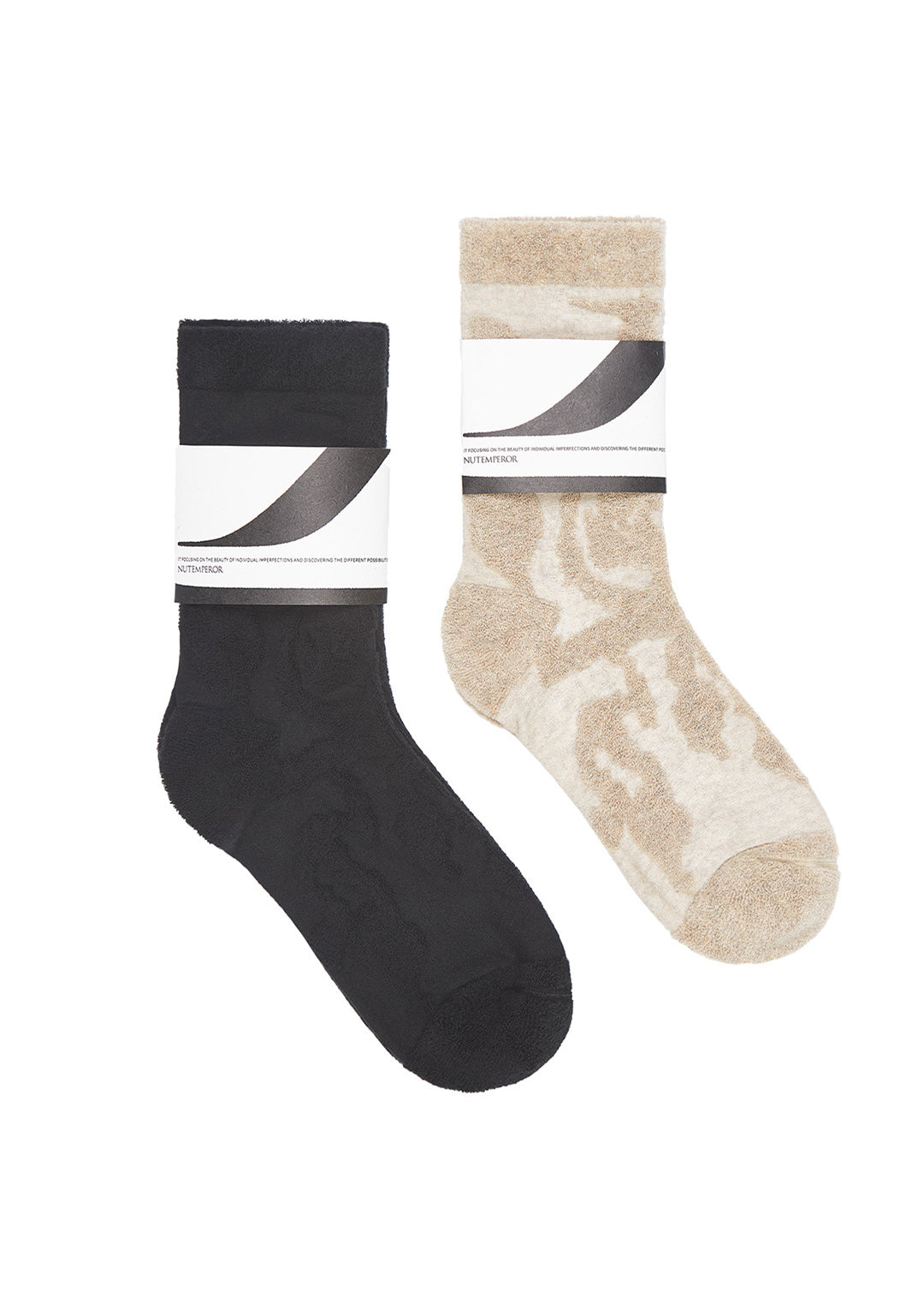 NUTEMPEROR Tremor Project 015 3D Jacquard Socks
