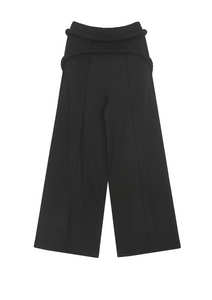 NUTEMPEROR Shy Project 019 - Embroidery Wide Pants - Black