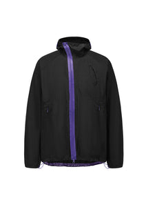 Slant Zip Skinsuit 斜拉链皮肤衣 - Black