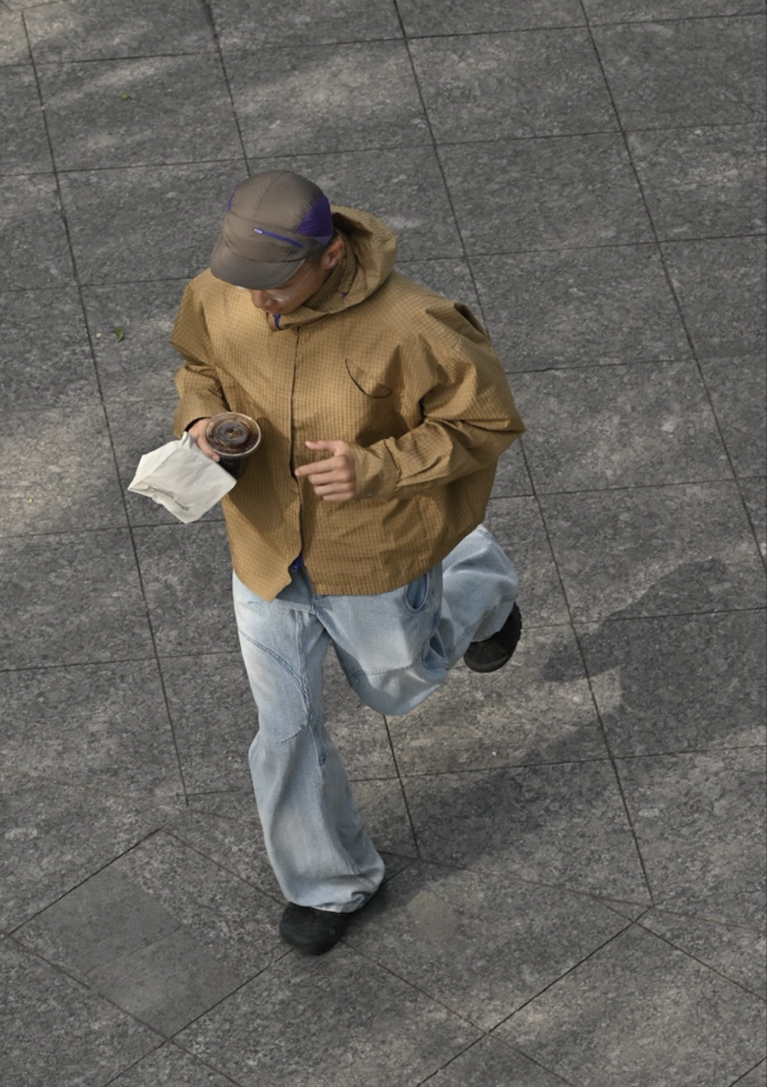 Plaid Hooded Shirt 格纹连帽衬衫 - Ginger