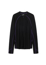 Merino Wool Athletic Long Sleeve T-shirt 美丽奴运动长袖T恤 - Black