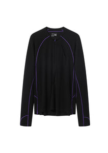 Merino Wool Athletic Long Sleeve T-shirt 美丽奴运动长袖T恤 - Black