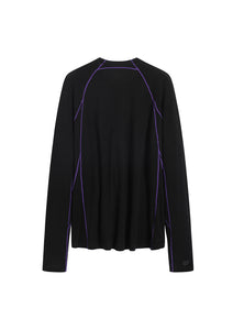 Merino Wool Athletic Long Sleeve T-shirt 美丽奴运动长袖T恤 - Black