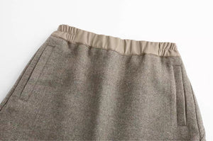 Woolen Skirt 呢料半裙