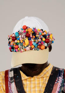 Summer Camp BFF Half Beaded Baseball Cap