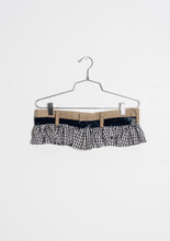 Ruffle Belt (Khaki, Navy, Check)