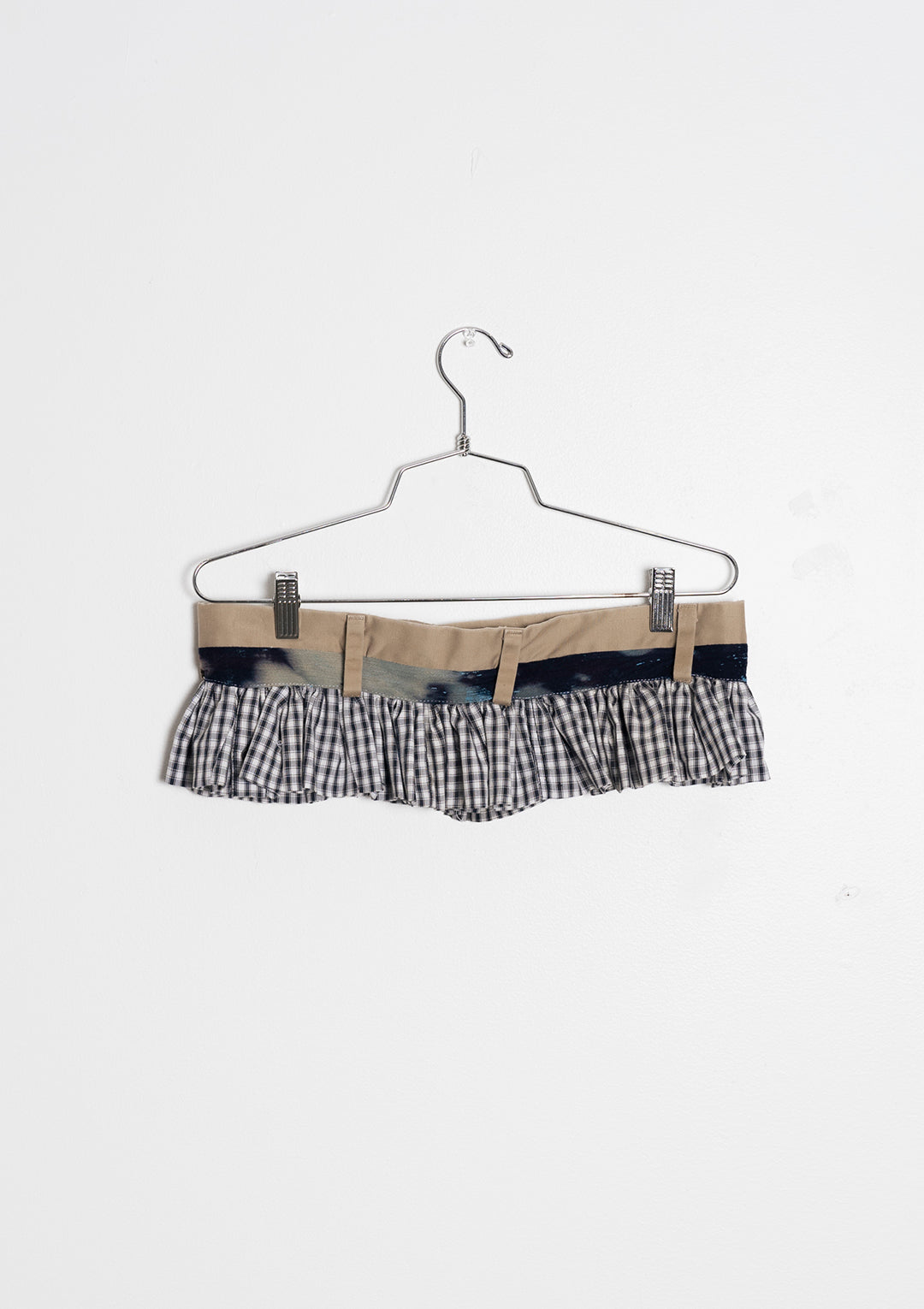 Ruffle Belt (Khaki, Navy, Check)