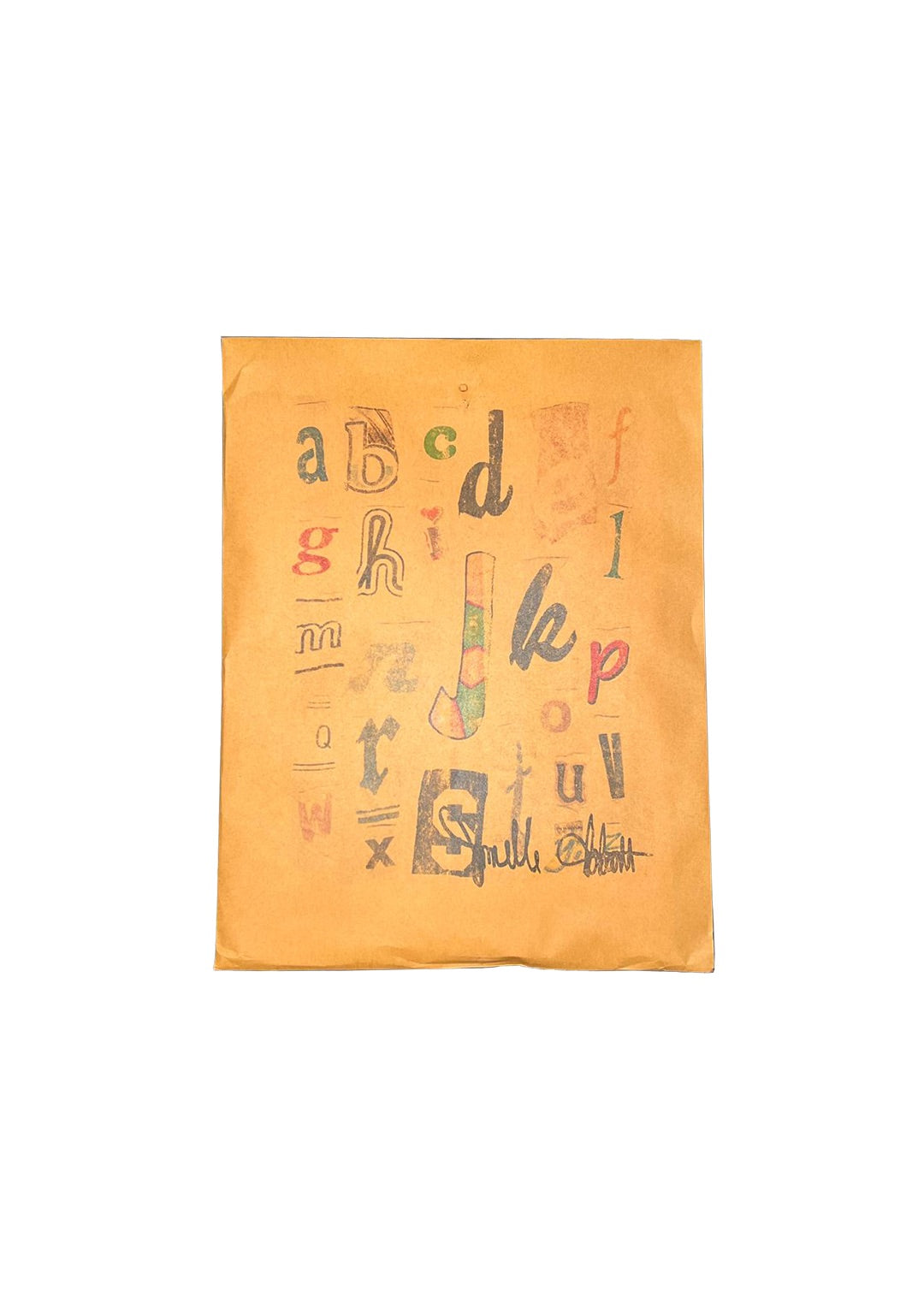 T-Shirt Alphabet Zine