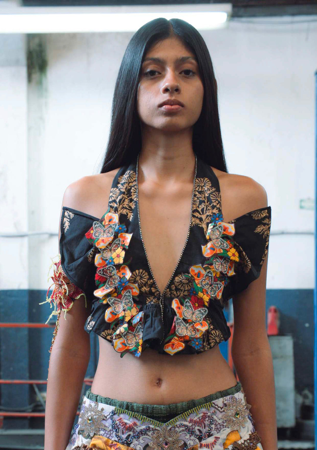 EXCESS WORK APRON TOP