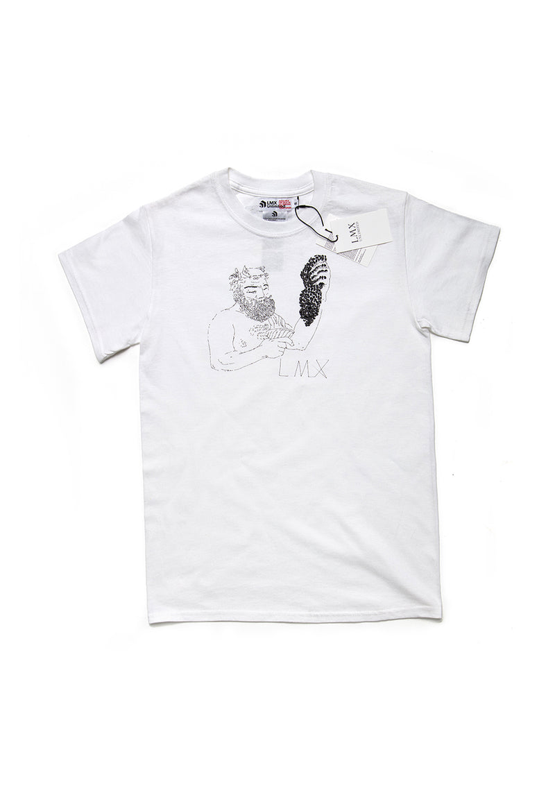 LMX_55 Imitation BODE Drawn Bacchus T-shirt – Bungee Space by