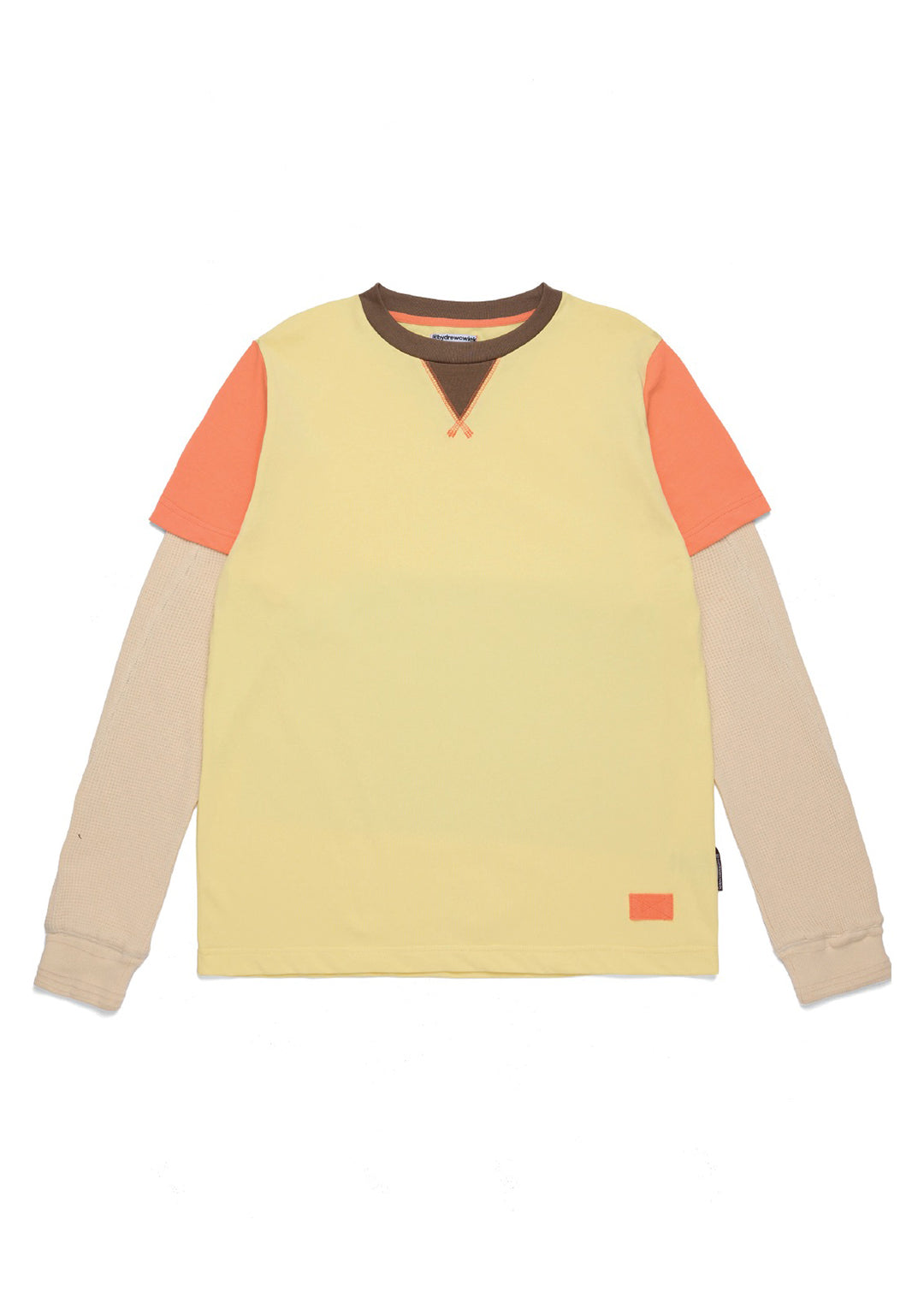 Layered Longsleeve Thermal Shirt - 2 colors