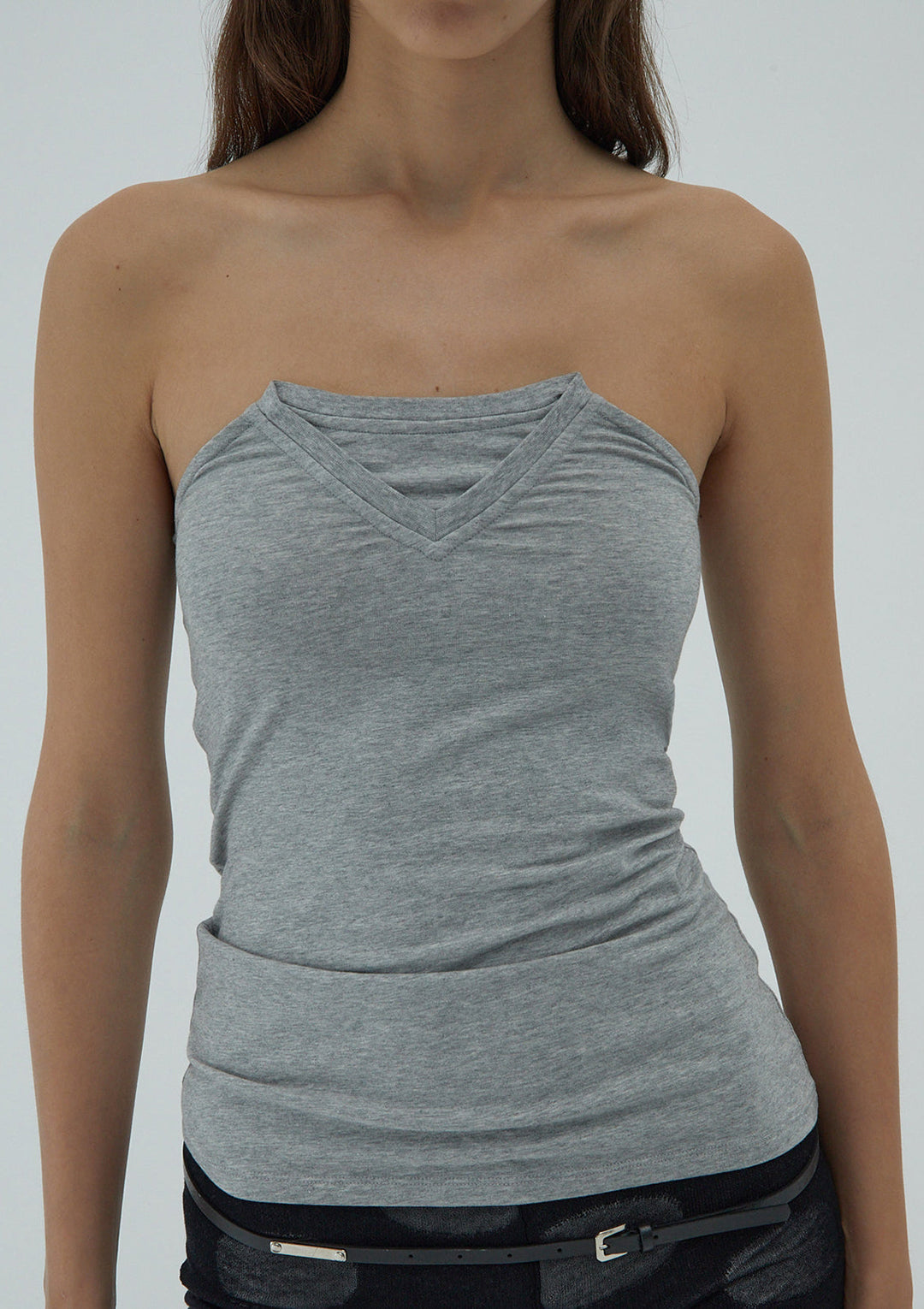 Folded V Neck - TOP