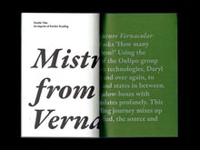 Mistranslations from a Future Vernacular