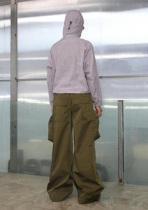 Slant Zip Skinsuit 斜拉链皮肤衣 - Light Purple