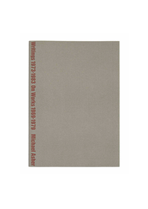 Writings 1973–1983 on Works 1969–1979