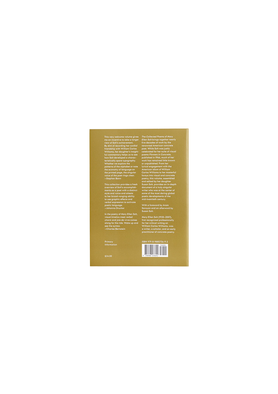 The Collected Poems of Mary Ellen Solt