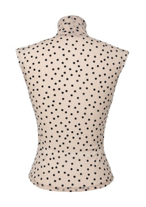 Polka Dot Nude Tank