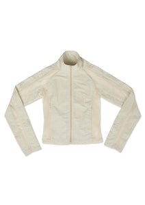Nylon Mesh Jacket - Cream