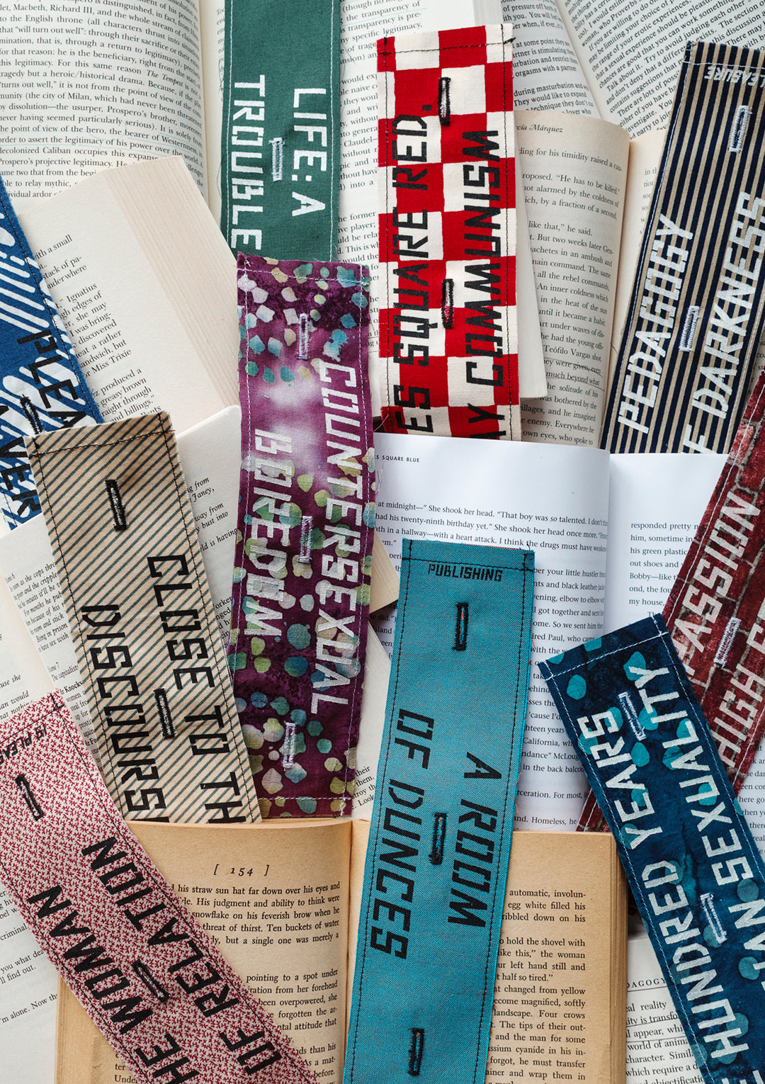 Buttonhole Bookmarks