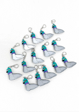 Reflective Pigeon Keychain