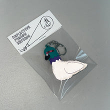 Reflective Pigeon Keychain