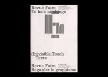 n°06 — A series of gestures: Invisible Touch, from Farocki to l’Architecture Aujourd’hui, some notes on the handling of things.