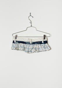 Ruffle Belt (Khaki, Navy, Plaid)