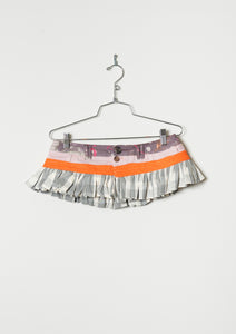 Ruffle Belt (Mauve, Pink, Orange, Gray Buffalo Check)