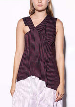 SOLSTICE TOP - Celestine Stripe