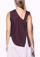 SOLSTICE TOP - Celestine Stripe
