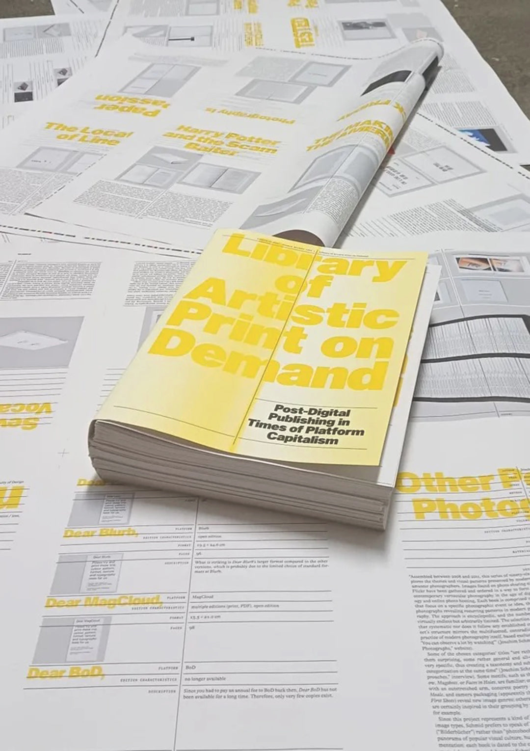 Library of Artistic Print on Demand: Post-Digital Publishing in Times of Platform Capitalism