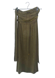 LUCKY KNOT DOUBLE WRAP SCARF SKIRT