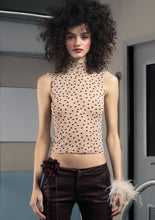 Polka Dot Nude Tank