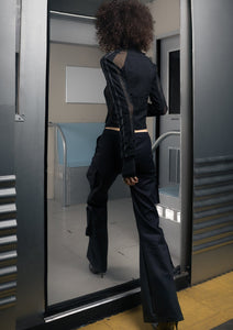 Nylon Mesh Jacket - Black