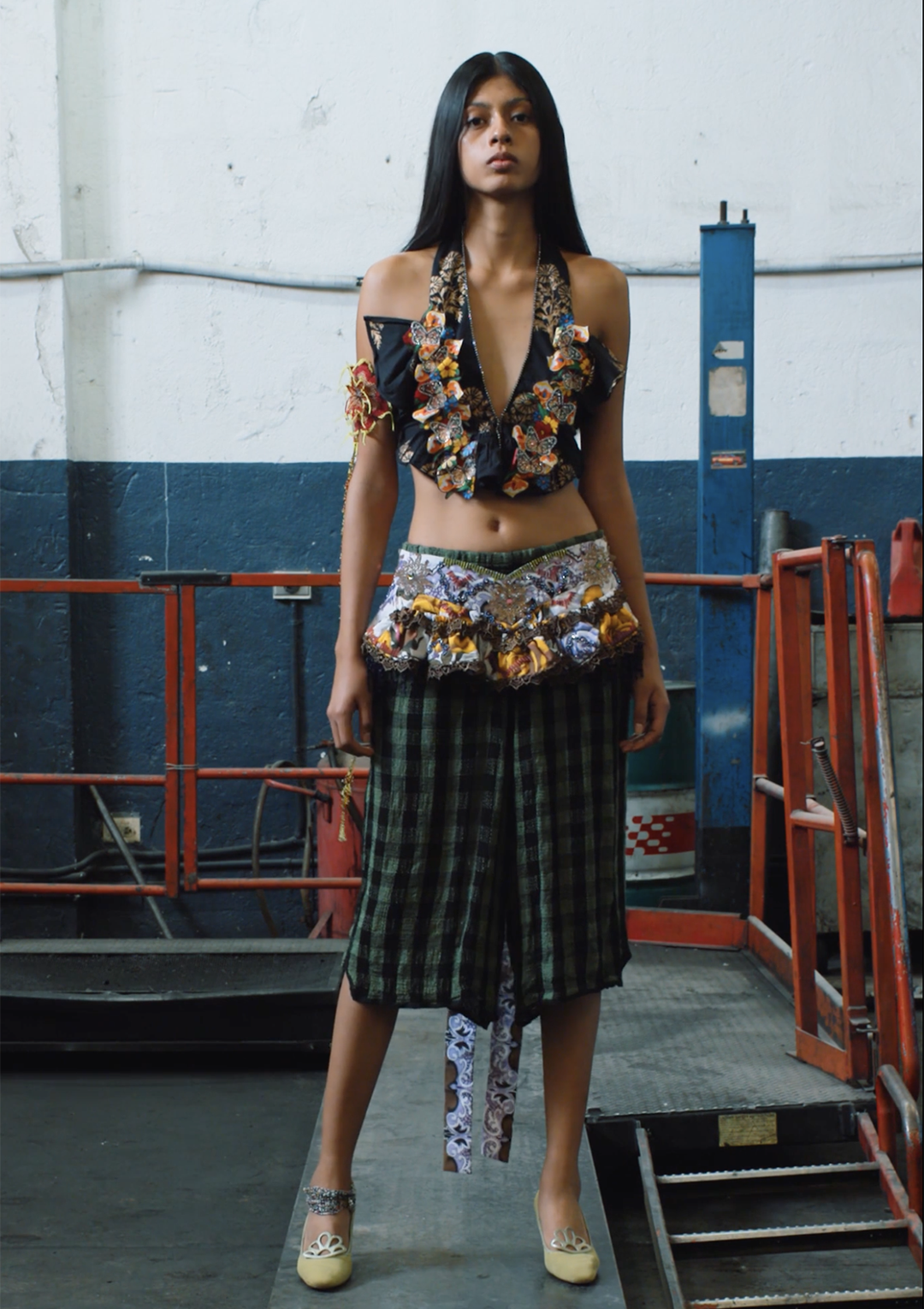 EXCESS WORK APRON TOP
