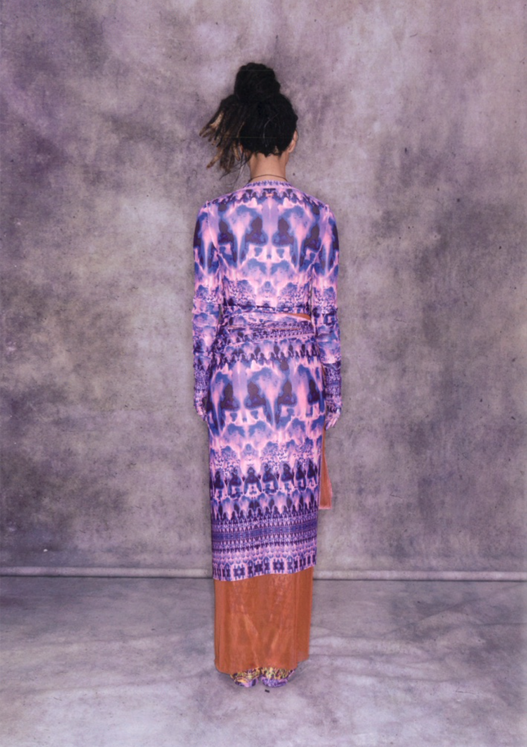 MESH TARA WRAP SKIRT
