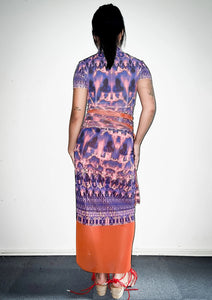 MESH TĀRĀ WRAP SKIRT