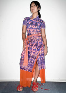 MESH TĀRĀ WRAP SKIRT