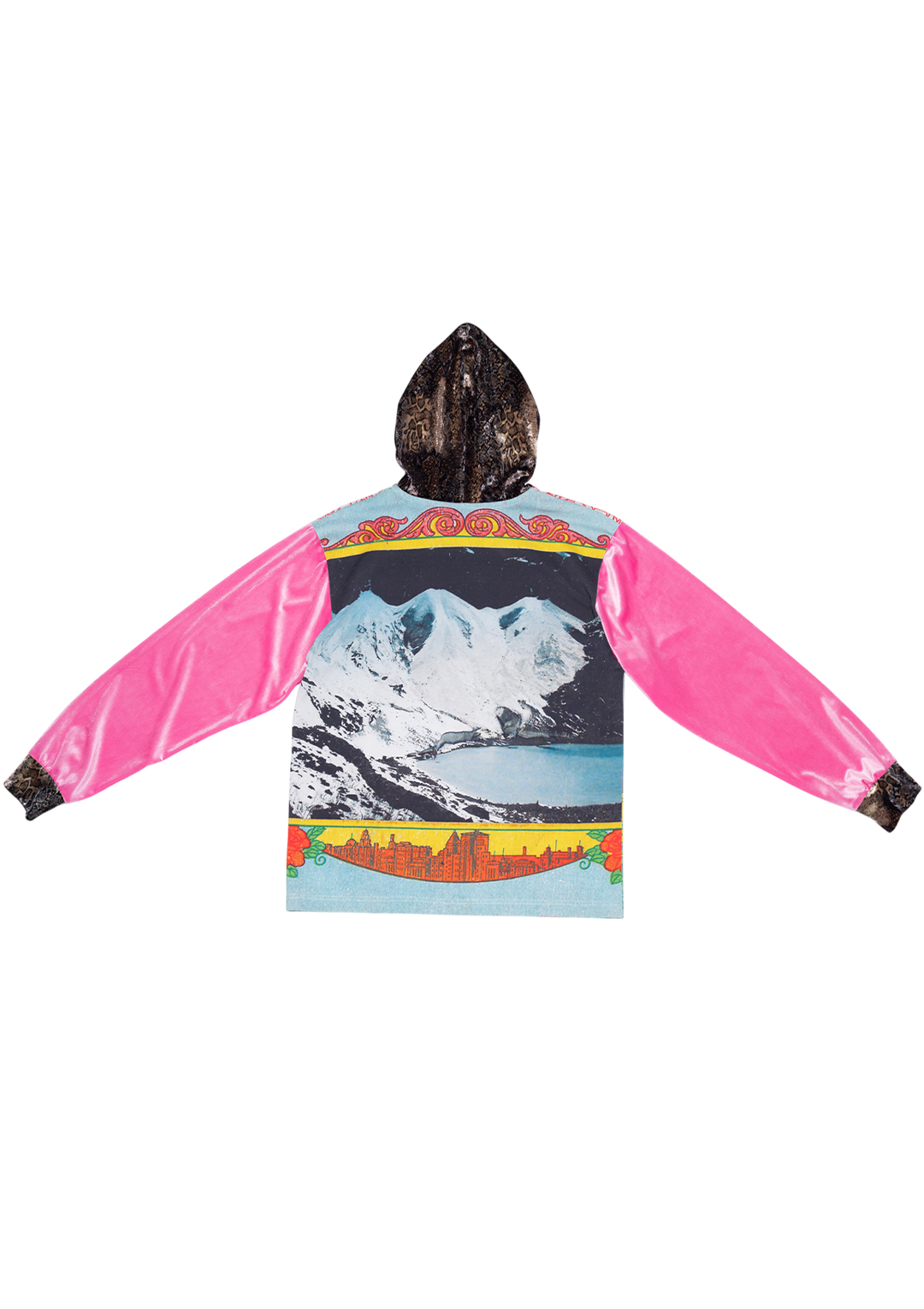 Vintage Photo Album Hoodie - Pink