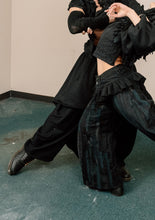 Dropped Peplum Sweatpants