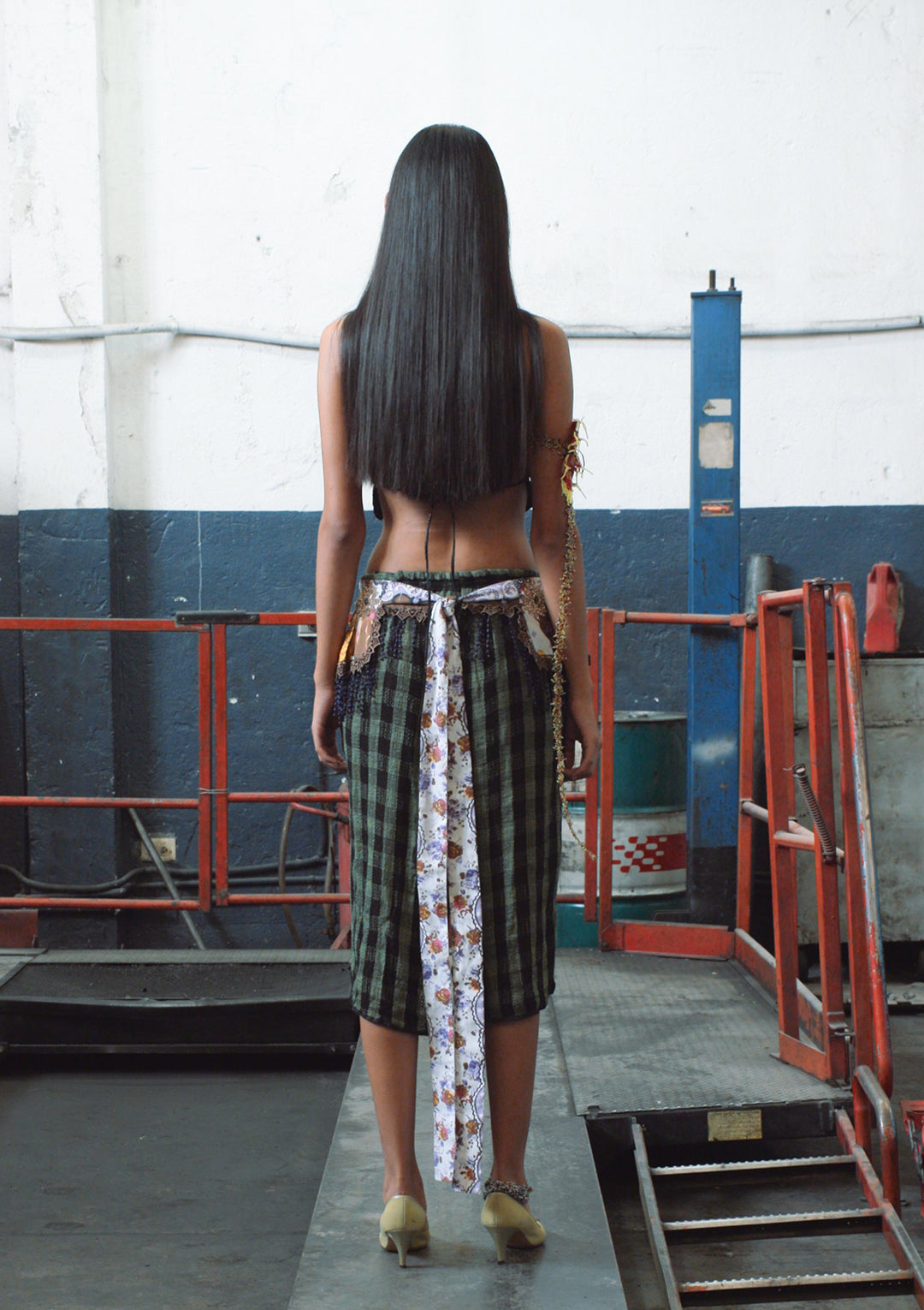 EXCESS WORK APRON TOP