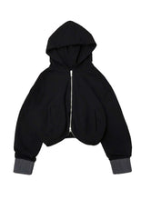 Wrap-Zip Hoodie - 2 colors