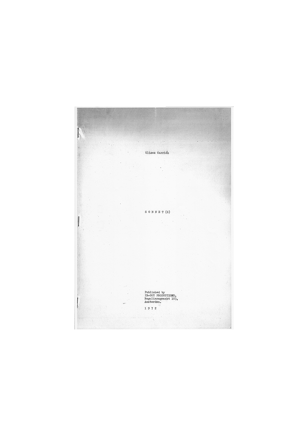 SONNET(S)