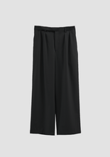 bundfaltenhose - charcoal