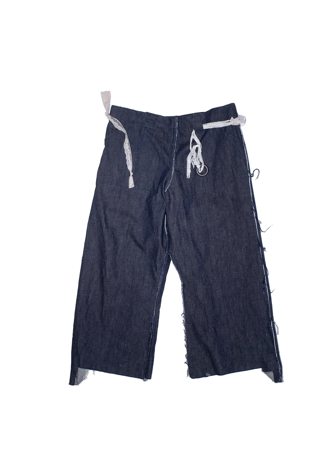 delicate flower jeans