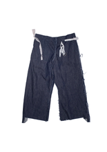 delicate flower jeans