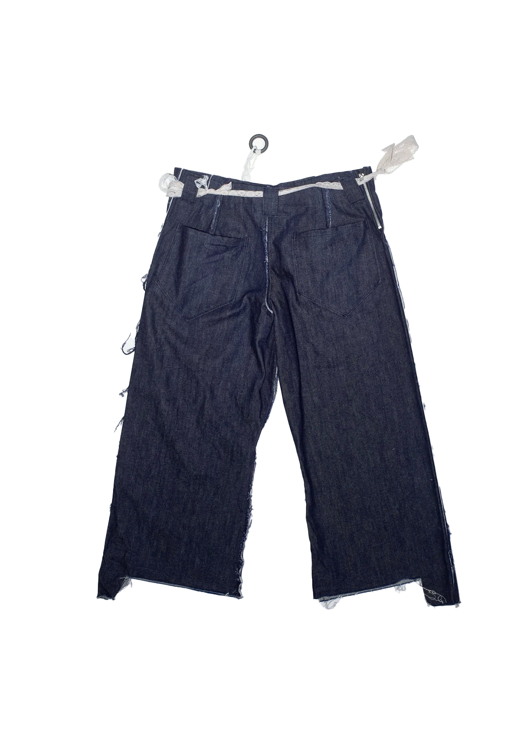 delicate flower jeans