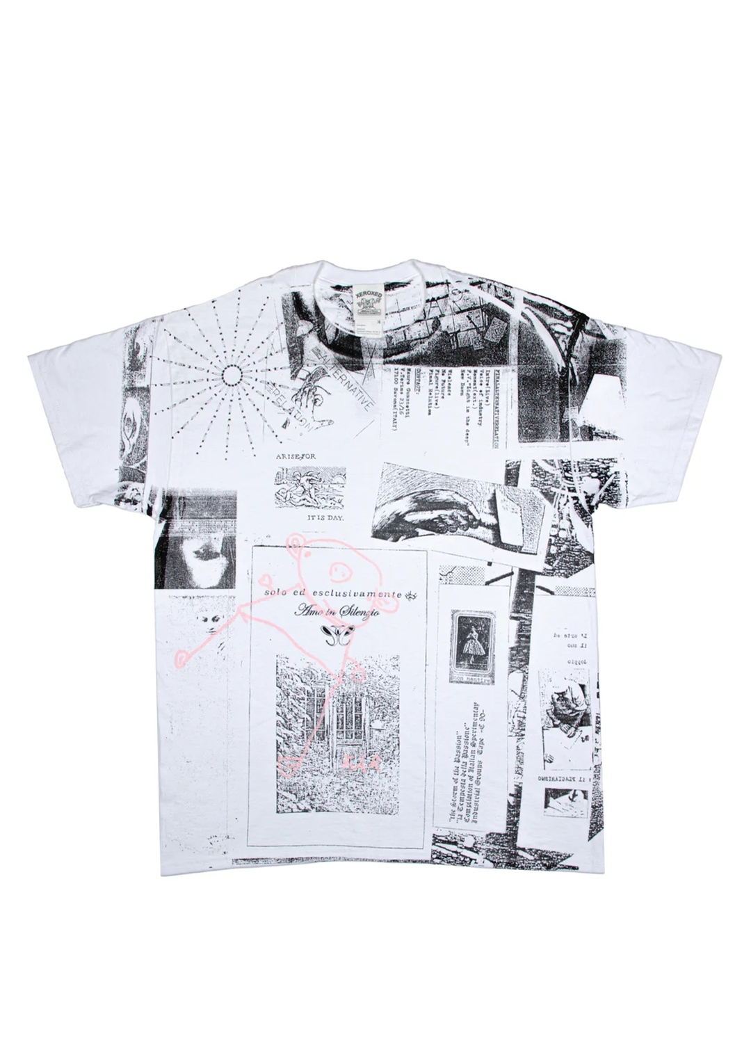e. Piano Forte White T-shirt