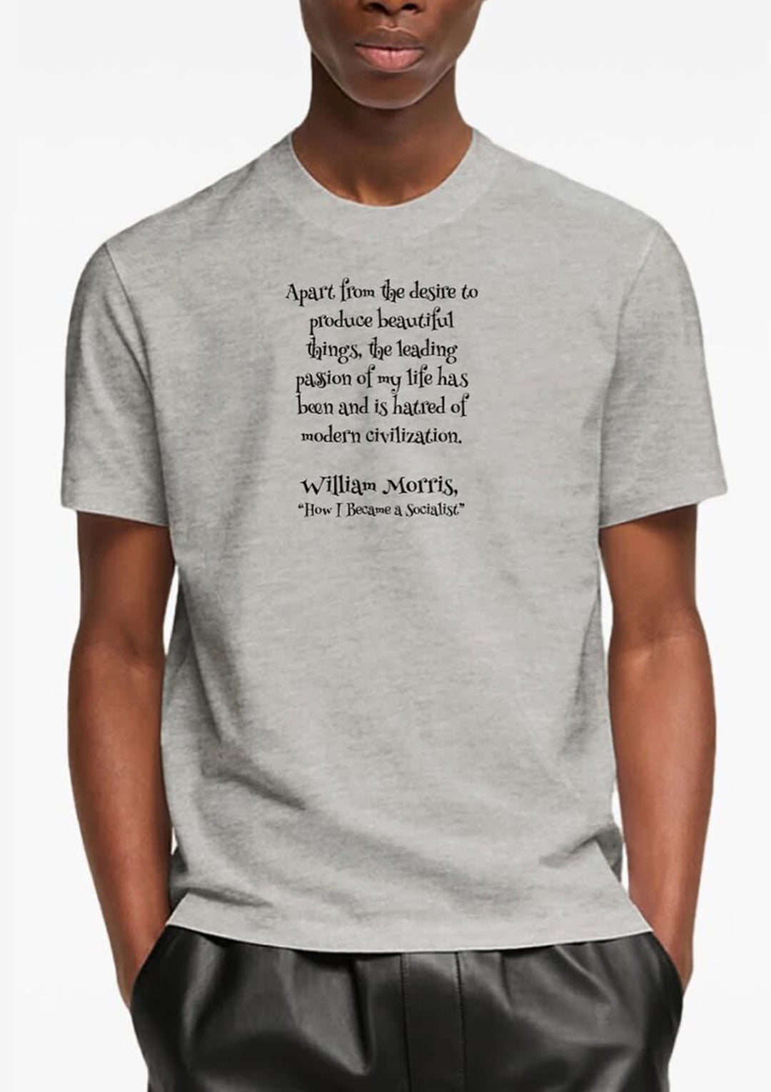 William Morris Quote T-shirt