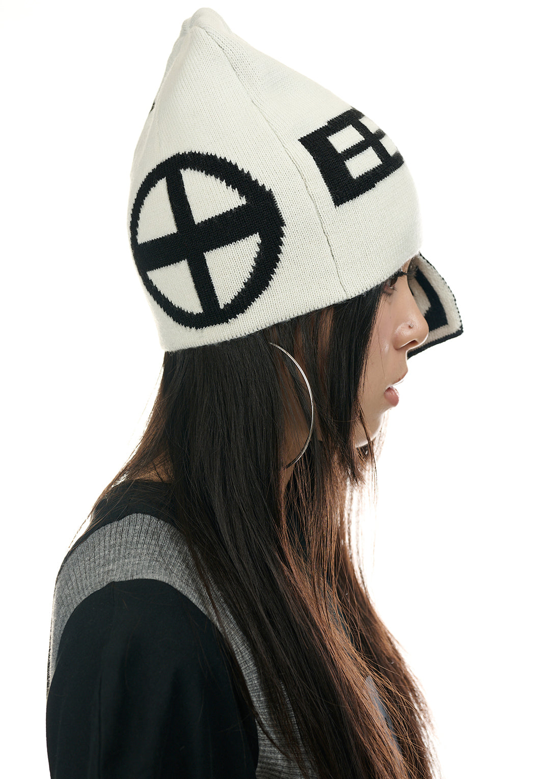 House Pirate Beanie White